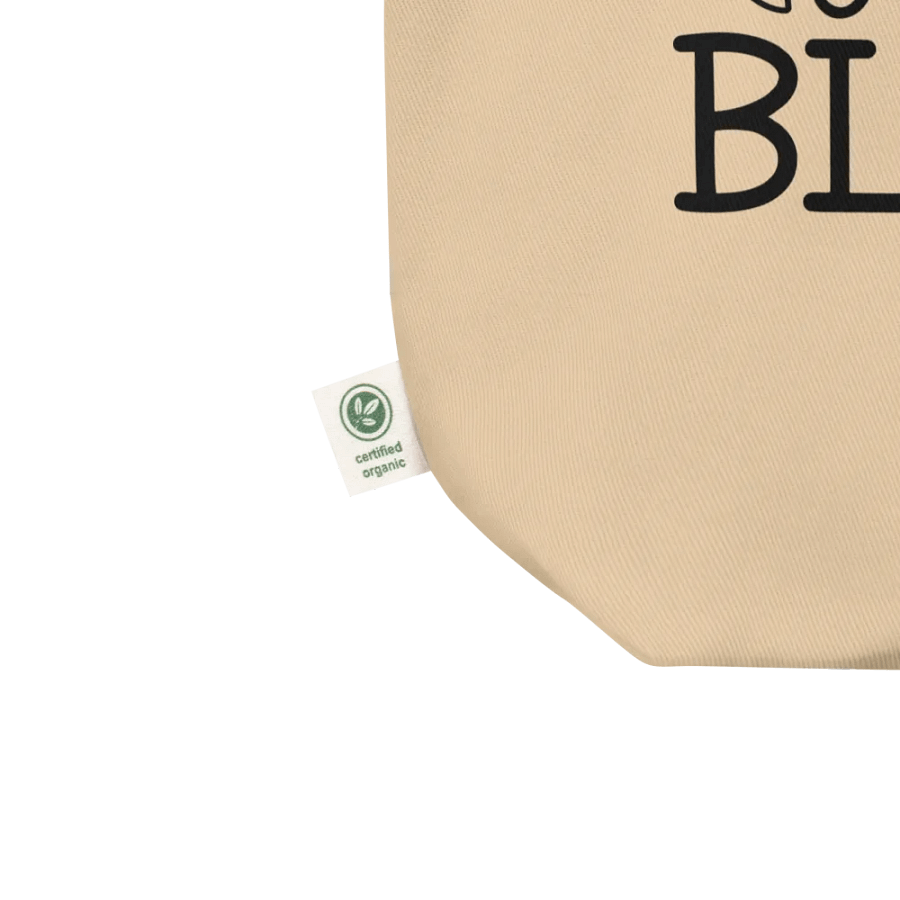 Organic Cotton Statement Tote Bag product image (12)