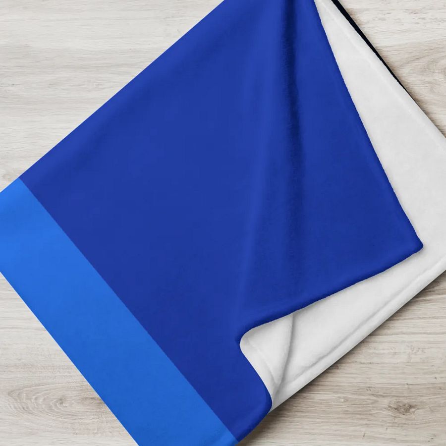 Blue Block Blanket - version 2 product image (5)