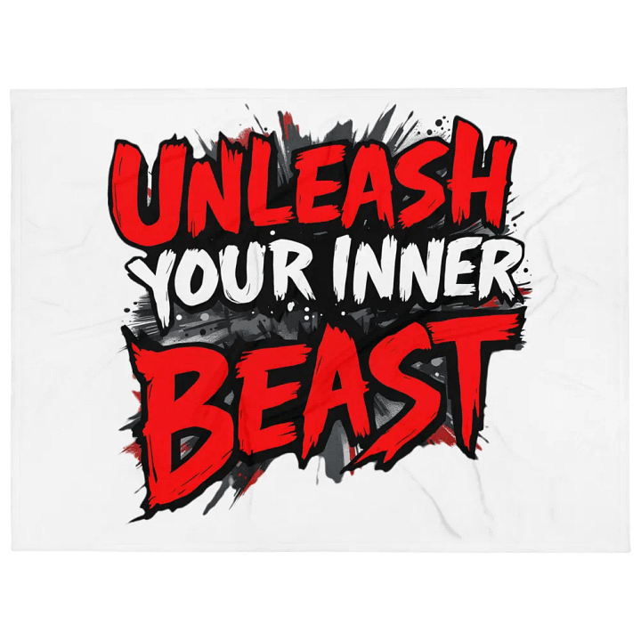 Beast Unleashed Throw Blanket product image (1)
