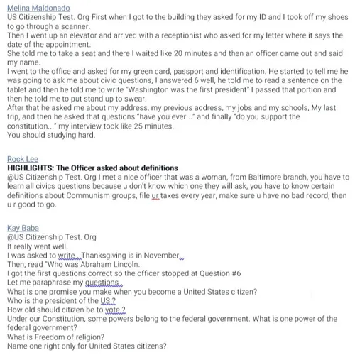 N-400 Interview Experiences from Actual Applicants v9 product image (2)