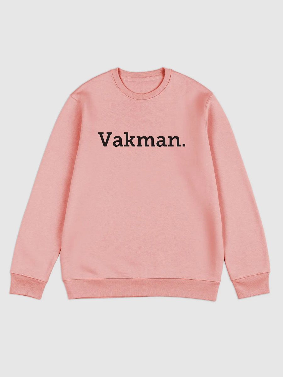 Vakman - Eco Sweatshirt (black text) product image (2)