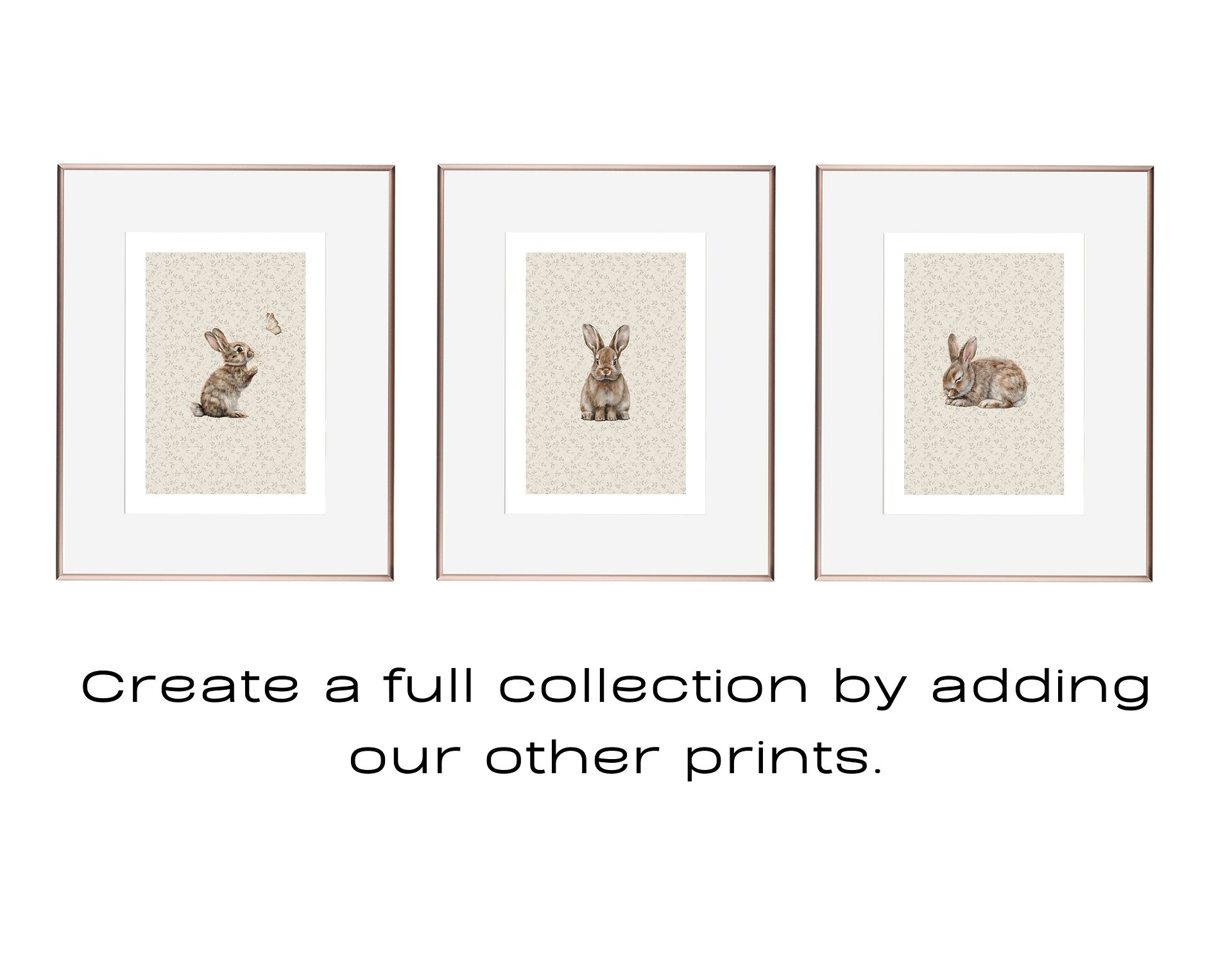 Classic Boho Bunny Print No.2 product image (6)