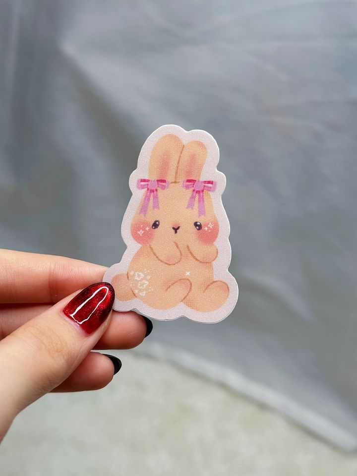 Yippie Bunni Glitter Sticker Pack product image (2)