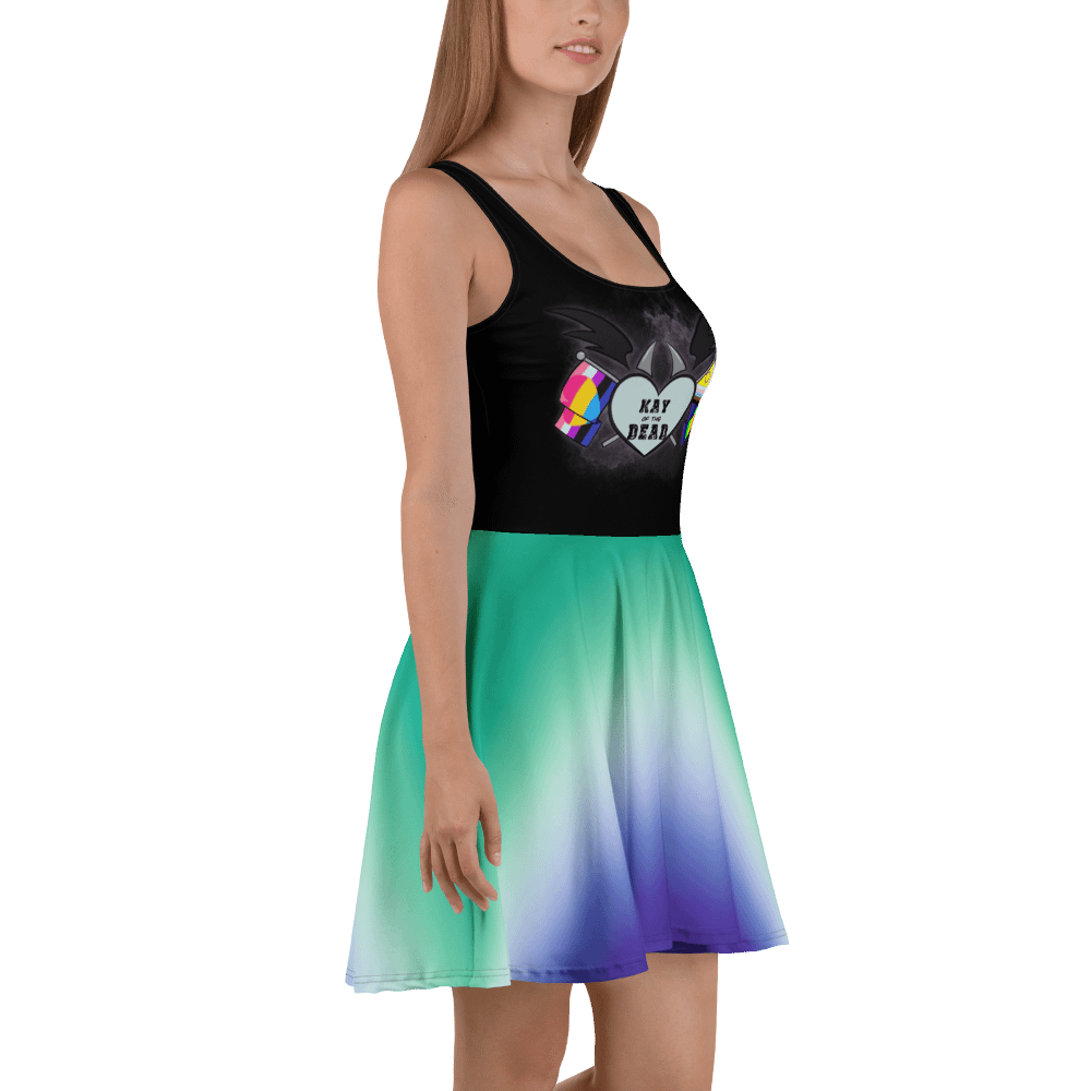 Kay_of_the_Dead Pride Logo Dress With Gay Pride Skirt product image (3)