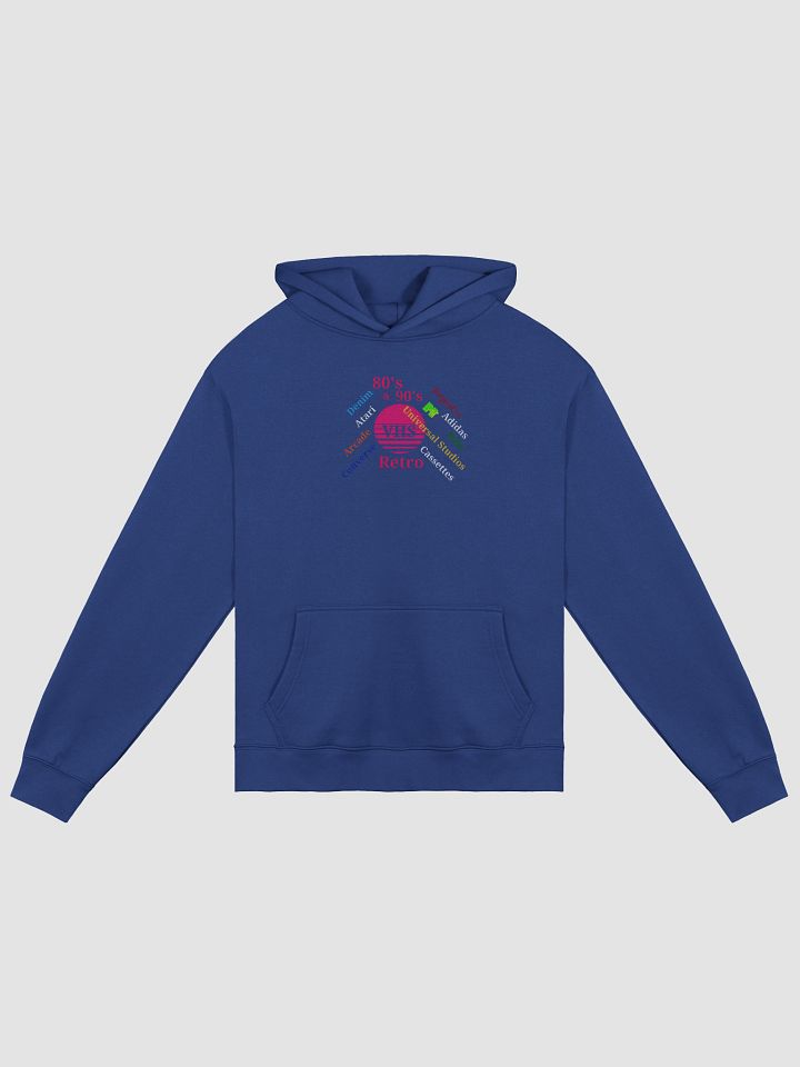 Retro VHS Collage Oversized Hoodie product image (1)