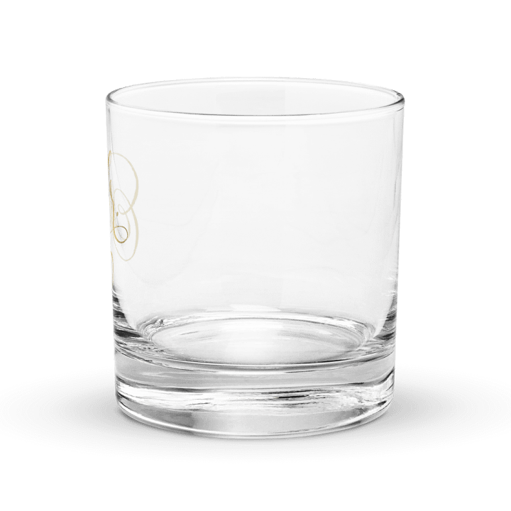 Elegant Gold 'Mr.' Rocks Glass product image (2)