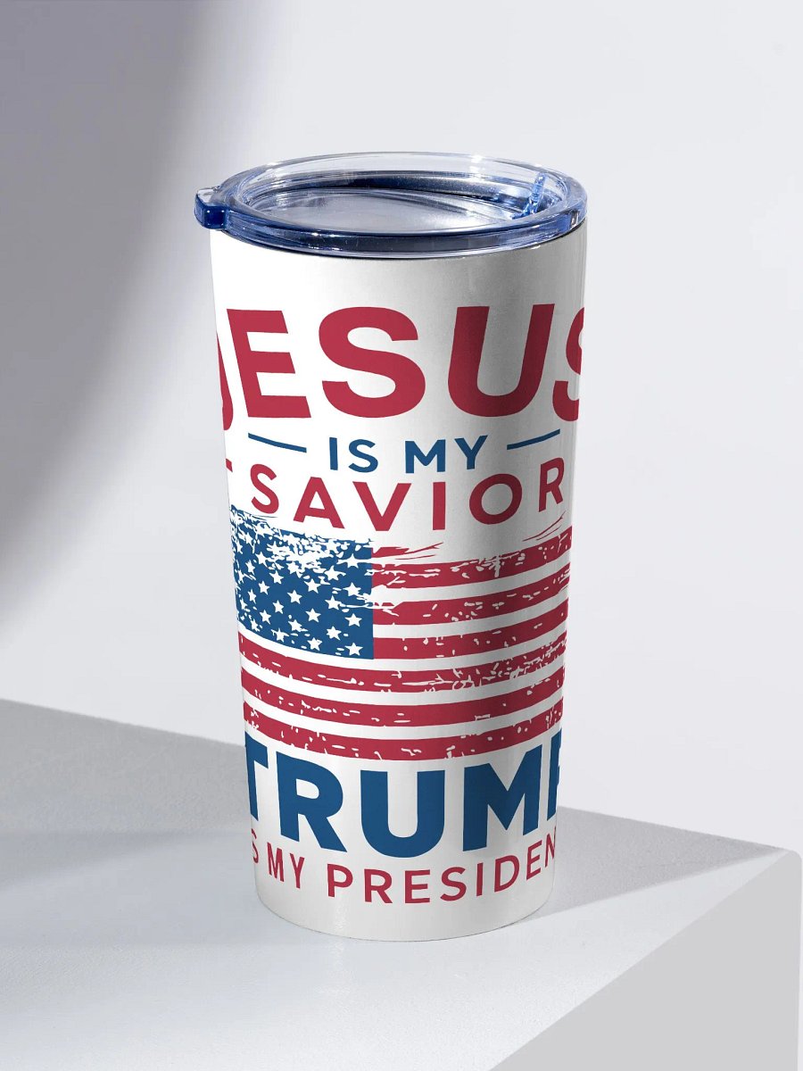Faithful Patriot Stainless Steel Tumbler product image (2)