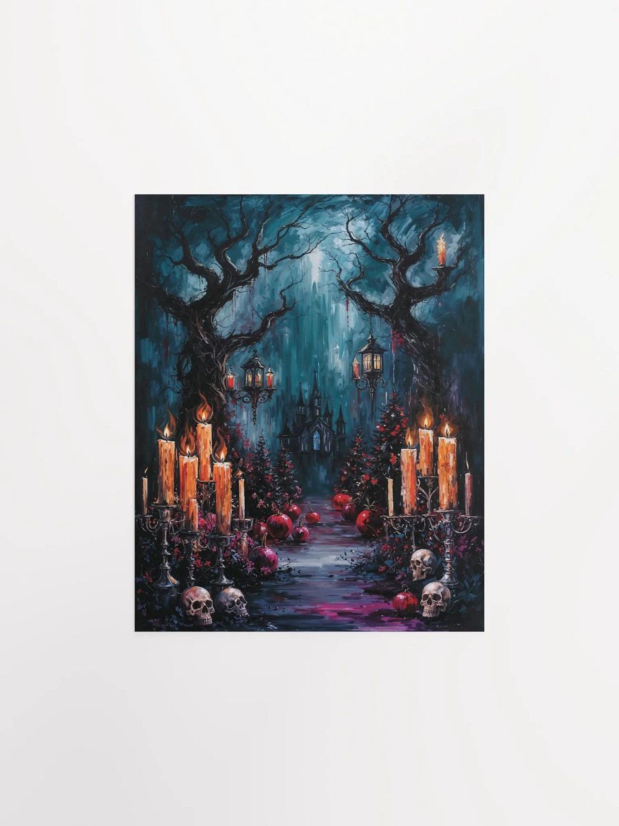 Christmas Gothic Path Poster product image (4)
