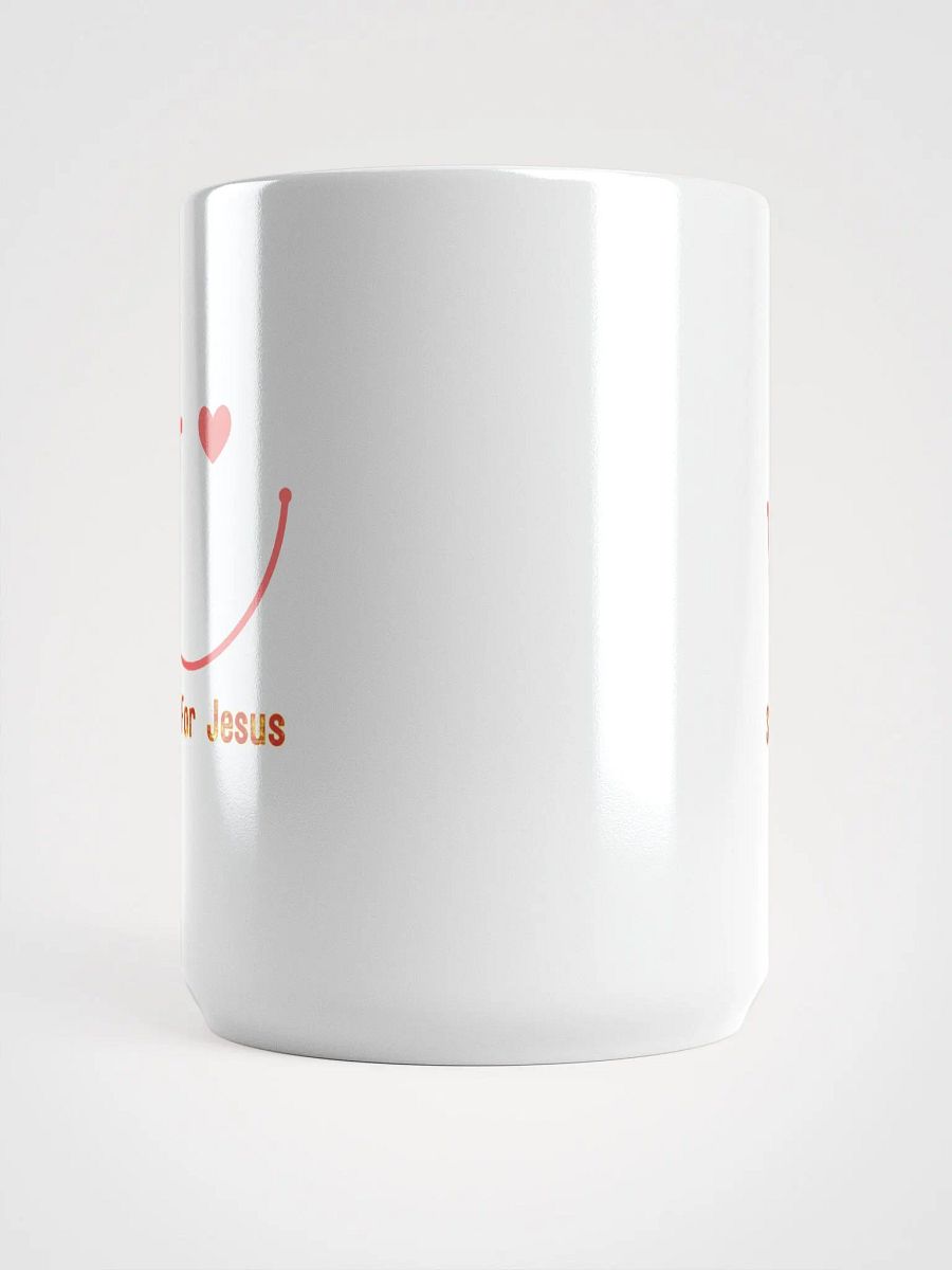 Smile For Jesus White Glossy Mug product image (2)