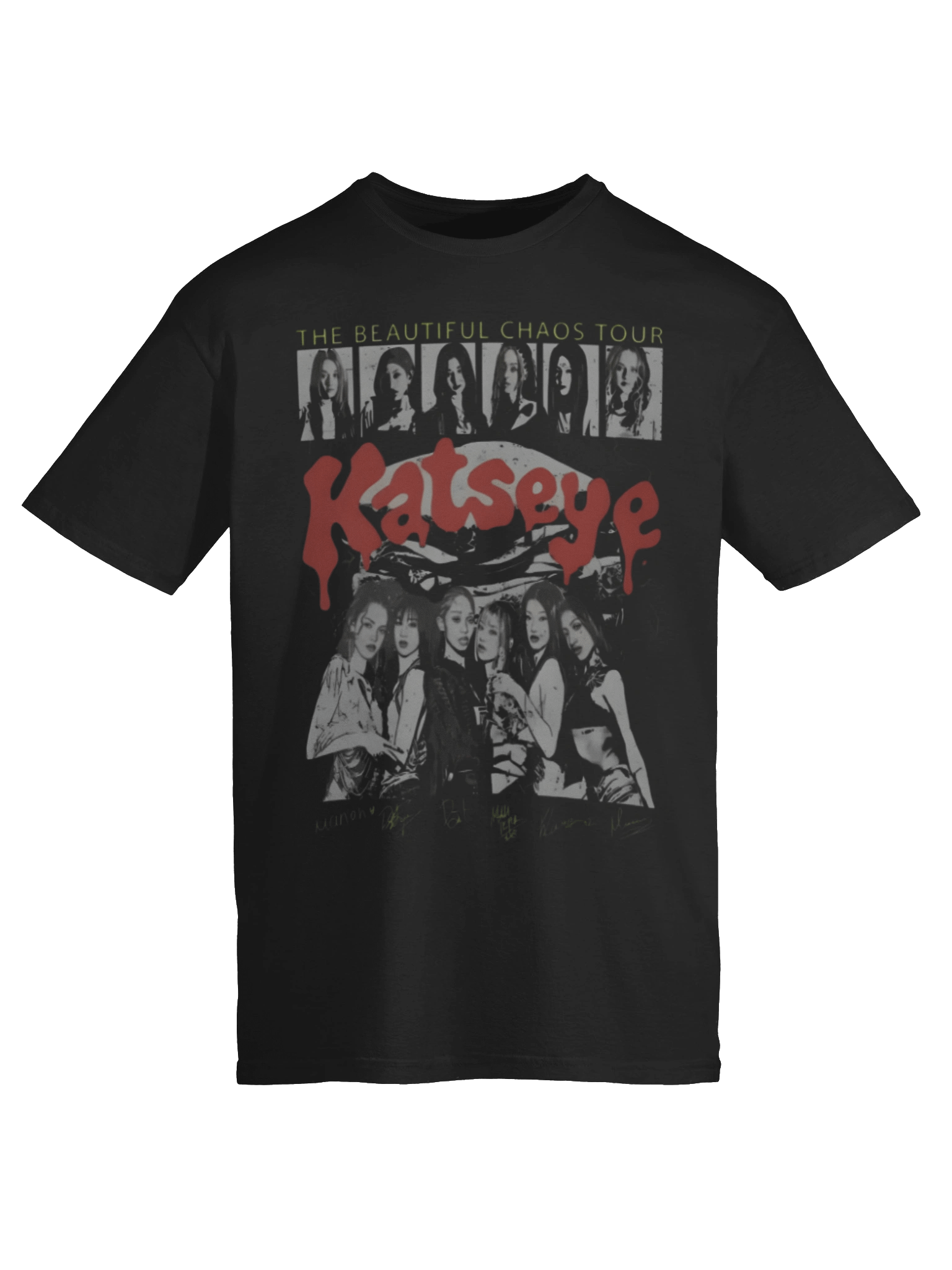 Katseye The Beautiful Chaos Tour T-Shirt product image (6)
