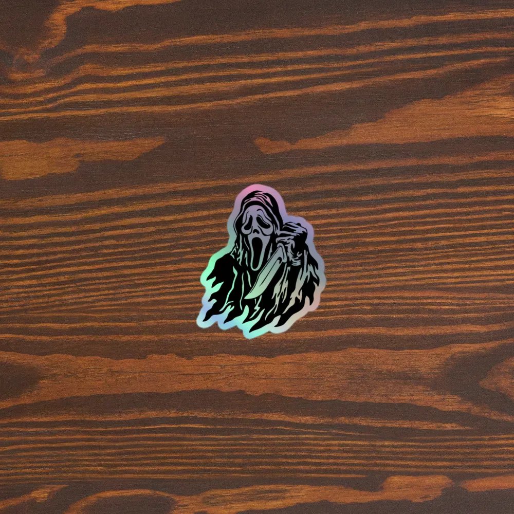 Ghostface Holographic Sticker Sheet product image (5)