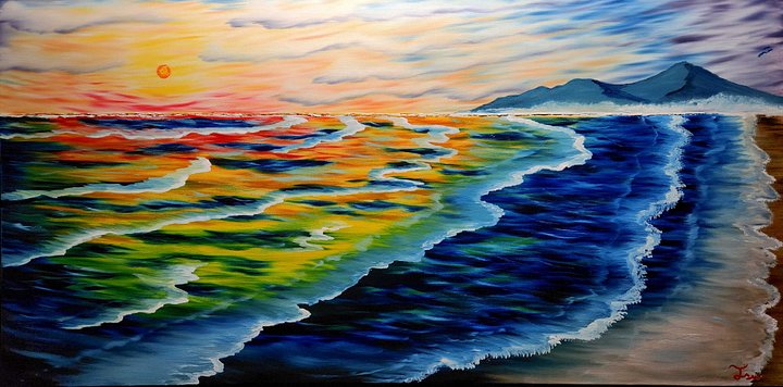 A New Beginning (Original) 24x48 Canvas product image (1)