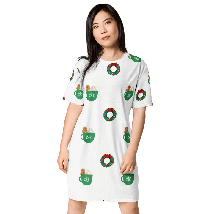Whipped Cream Wonderland T-Shirt Dress product image (1)