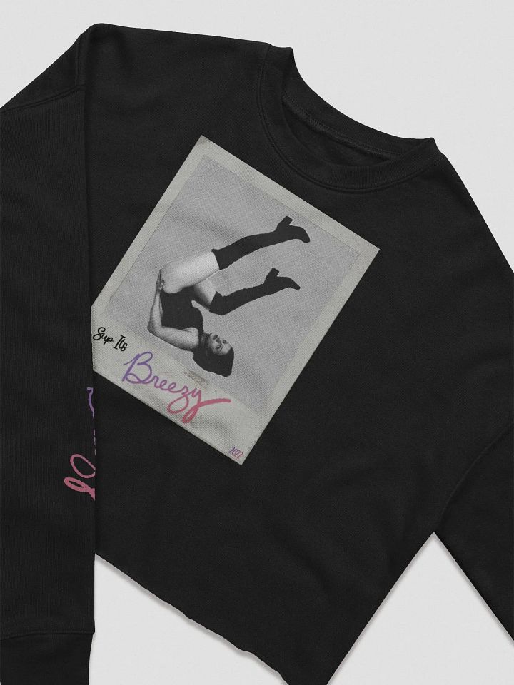 Breezy Polaroid Cropped Sweater! product image (2)