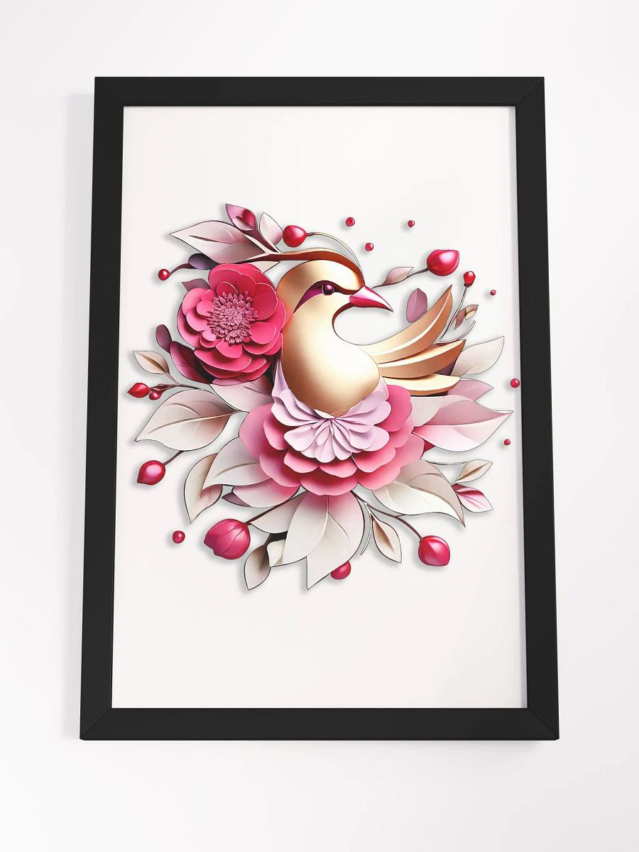 bird floral art product image (7)