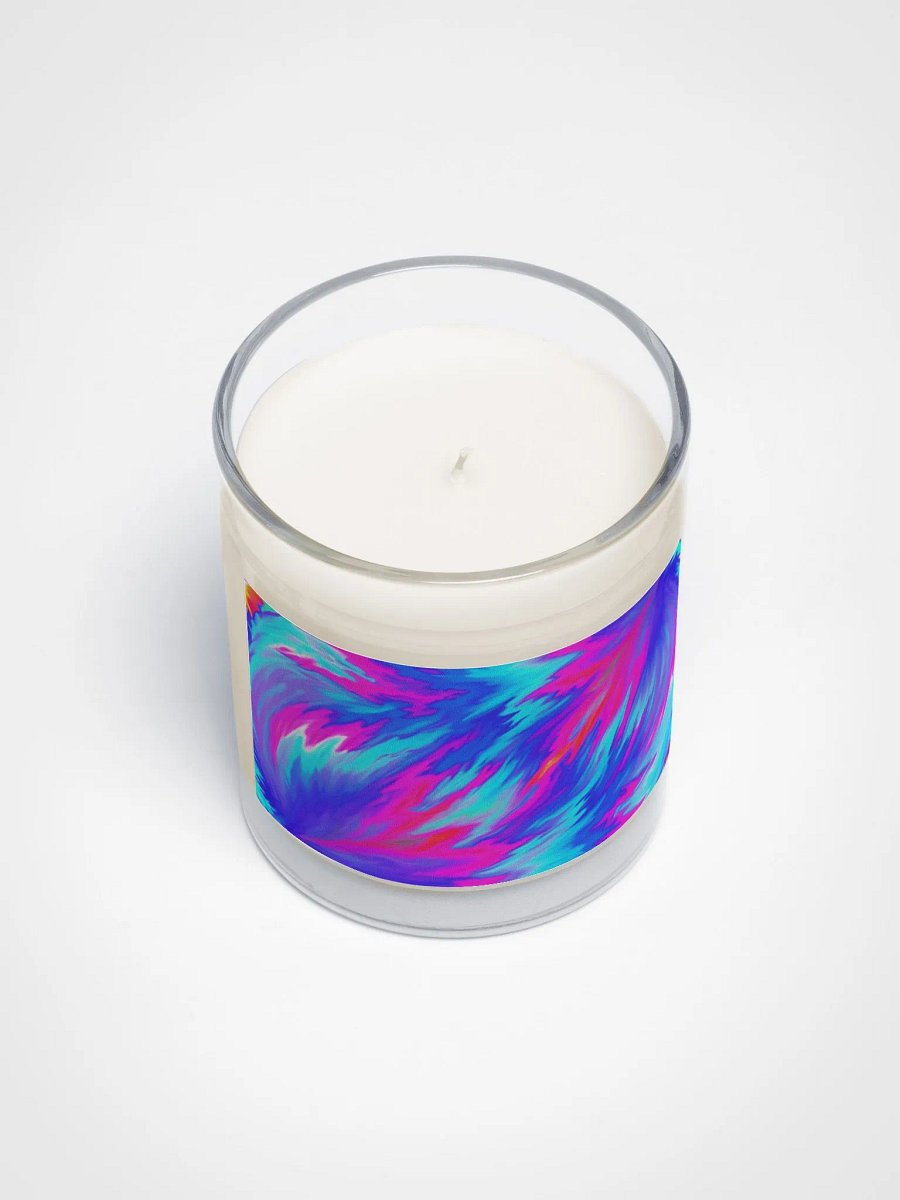 Marbled Rainbow Swirl IV Soy Wax Candle product image (3)