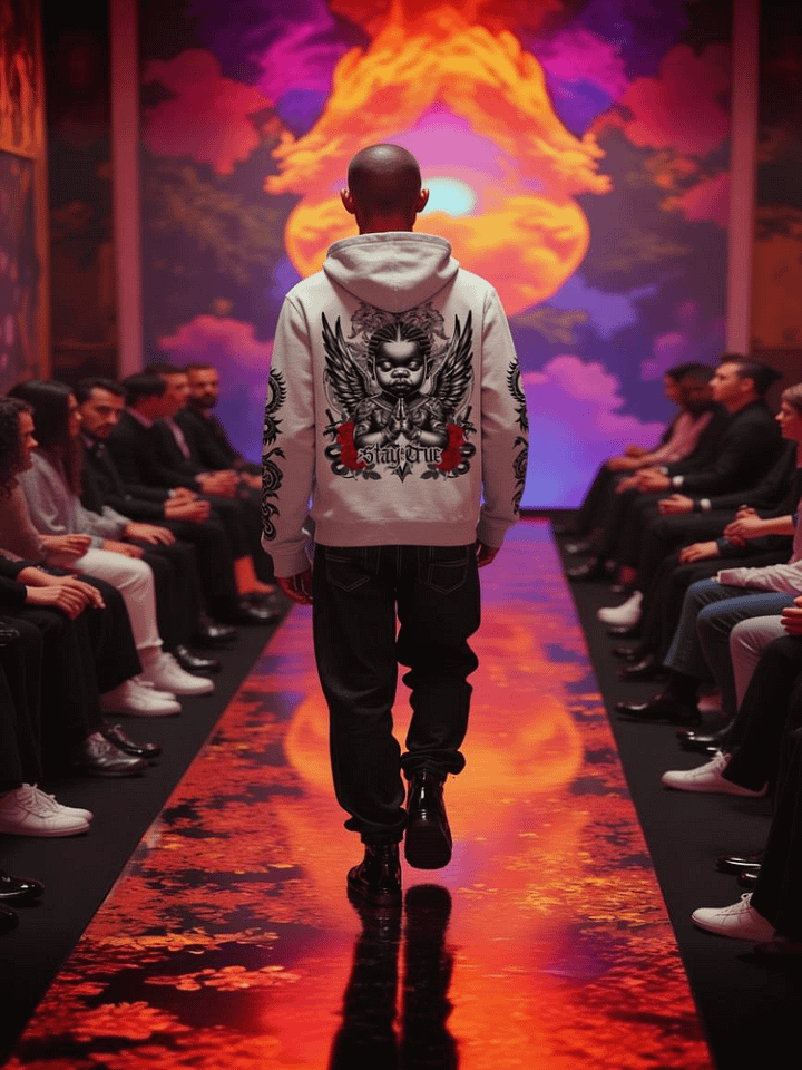 'Stay True' Vintage Oversized Hoodie product image (1)