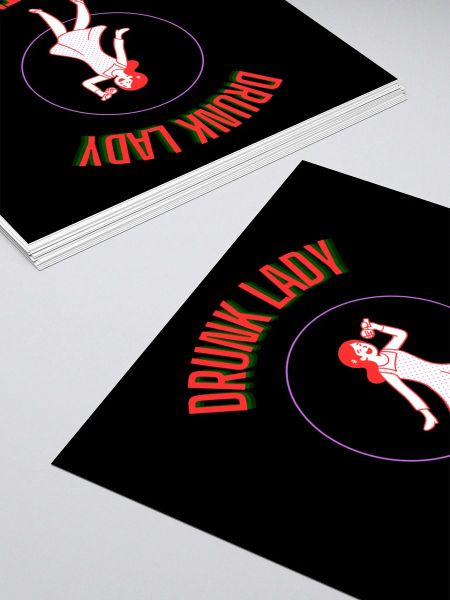 Drunk Lady Sticker product image (12)