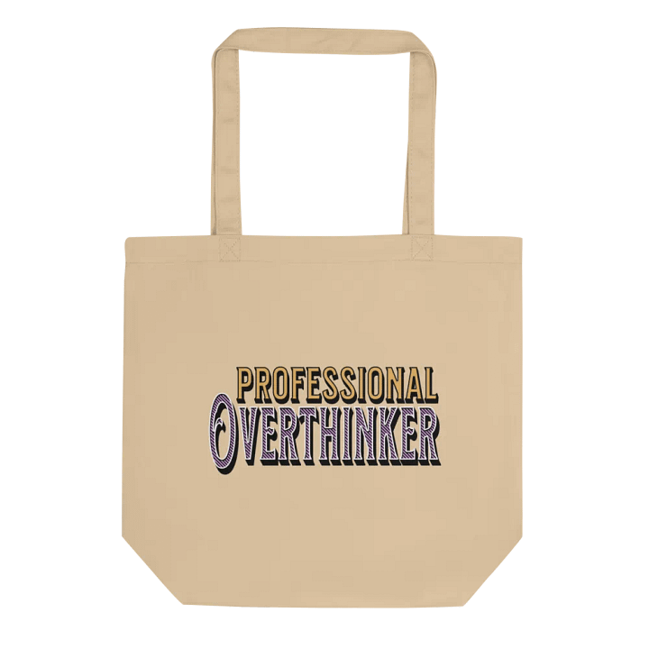 Professional Overthinker Eco-Friendly Tote Bag product image (1)