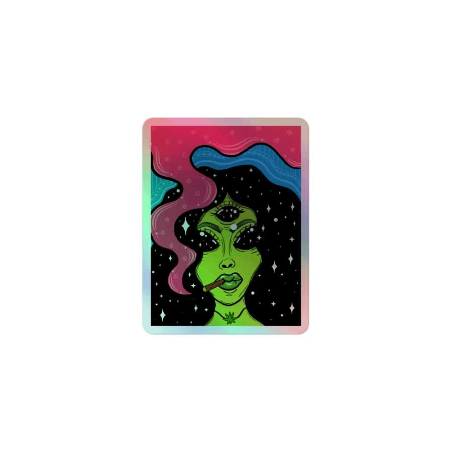 Alien Lady Sticker product image (1)