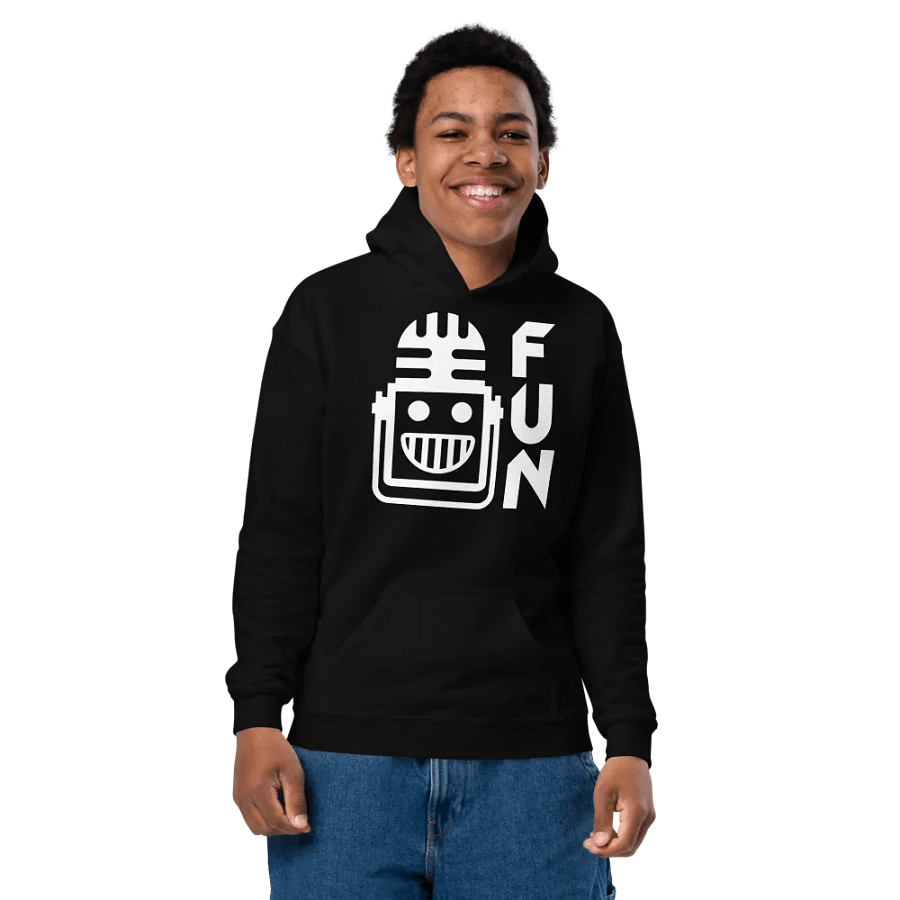 FUN Logo Youth Hoodie product image (6)