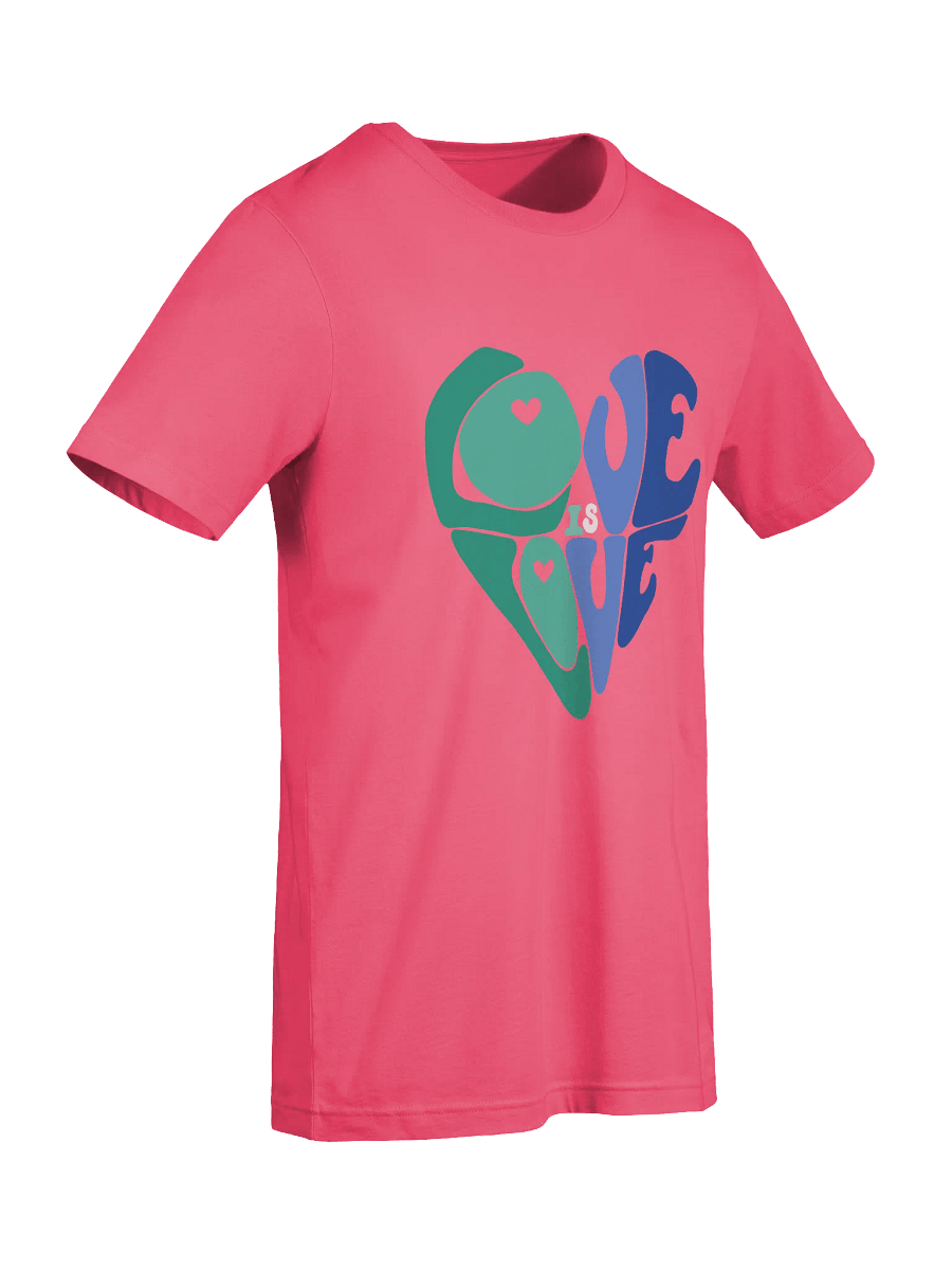 Gay Love is Love big print tee product image (9)