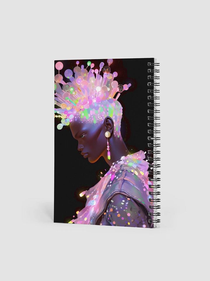 Ethereal Glow Spiral Notebook product image (2)