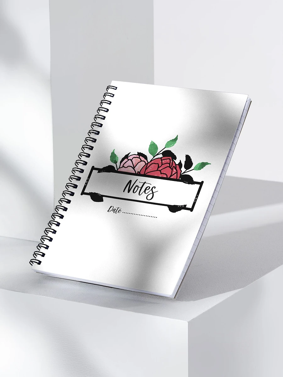 Chrysanthemum Notebook - White product image (3)