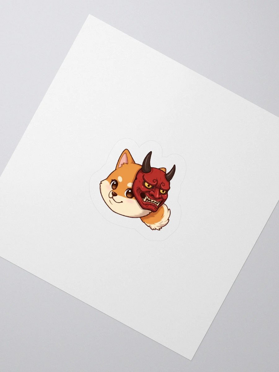 Lyvyes Oni Mask Kiss-Cut Sticker product image (5)