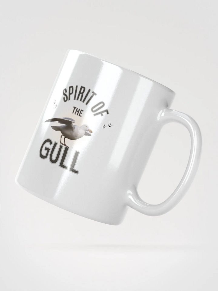 Spirit of the Gull White Glossy Mug product image (4)