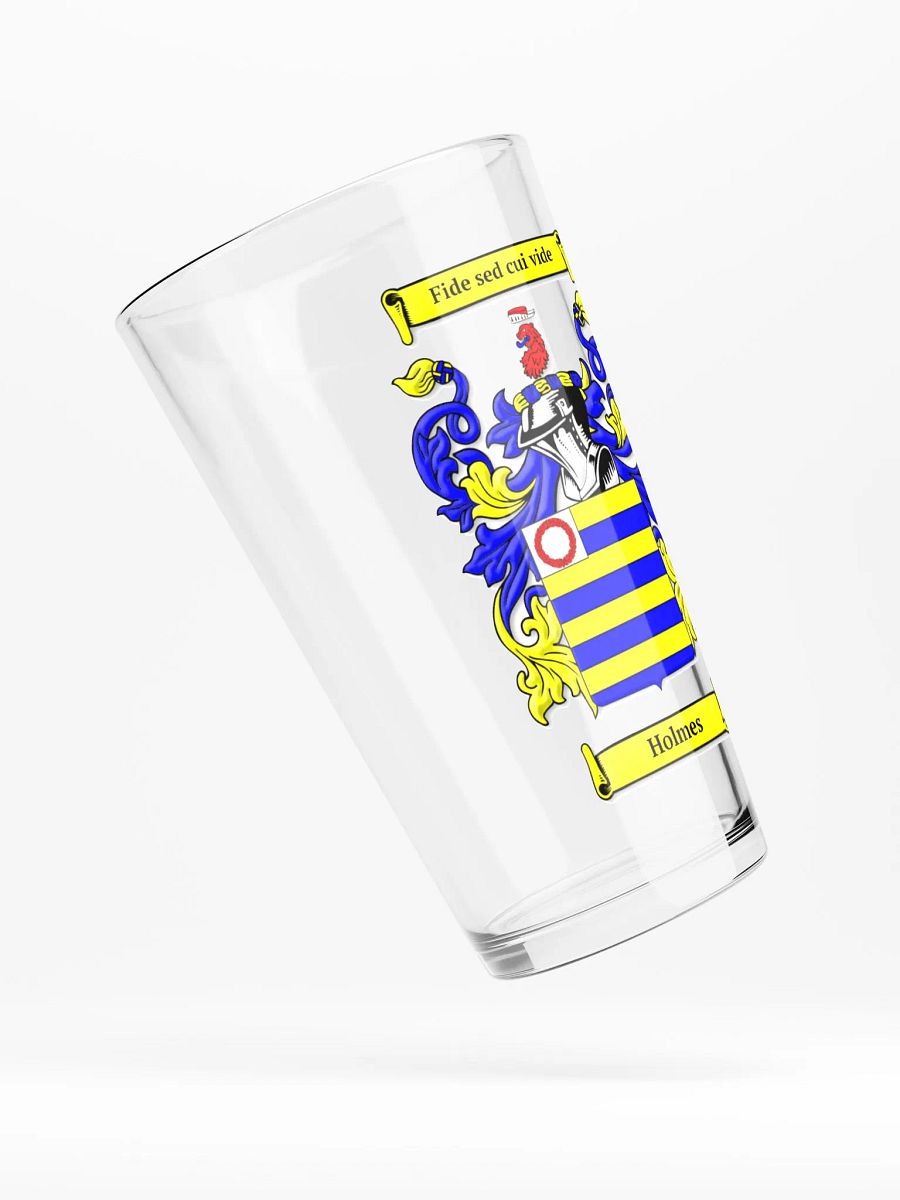 Holmes Family Crest - Shaker Pint Glass product image (4)