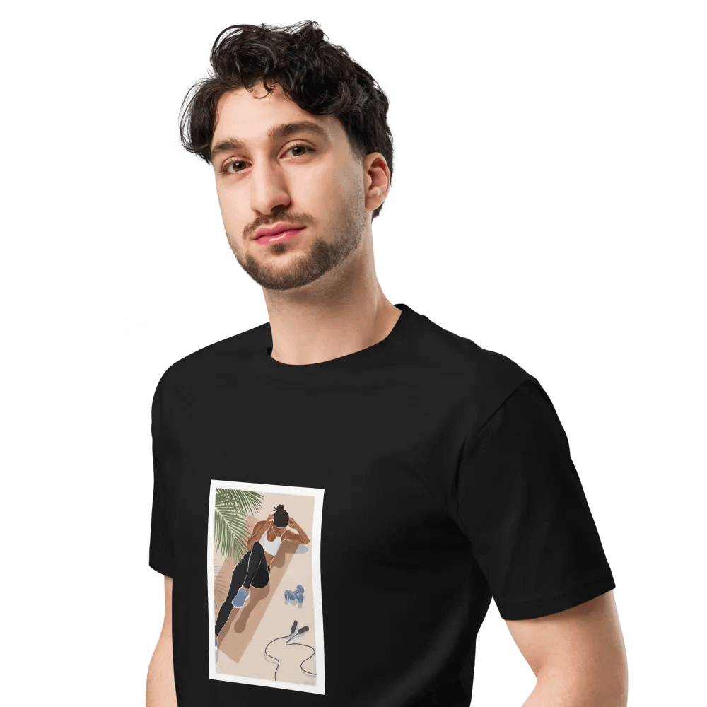 Core Strength Unisex Workout Tee product image (4)