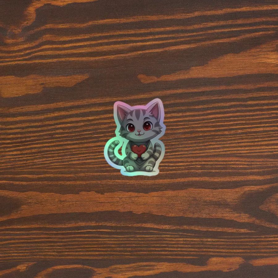 Kitty Love - Holographic Sticker - Legion Series product image (3)
