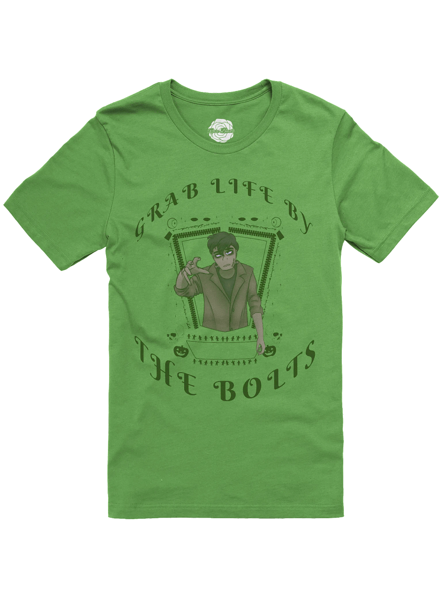 "Grab Life by the Bolts" Halloween Ropo Tee product image (2)