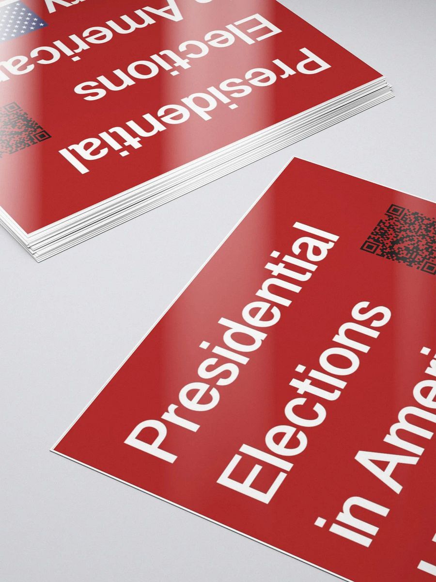 Presidential Elections in American History Sticker product image (5)