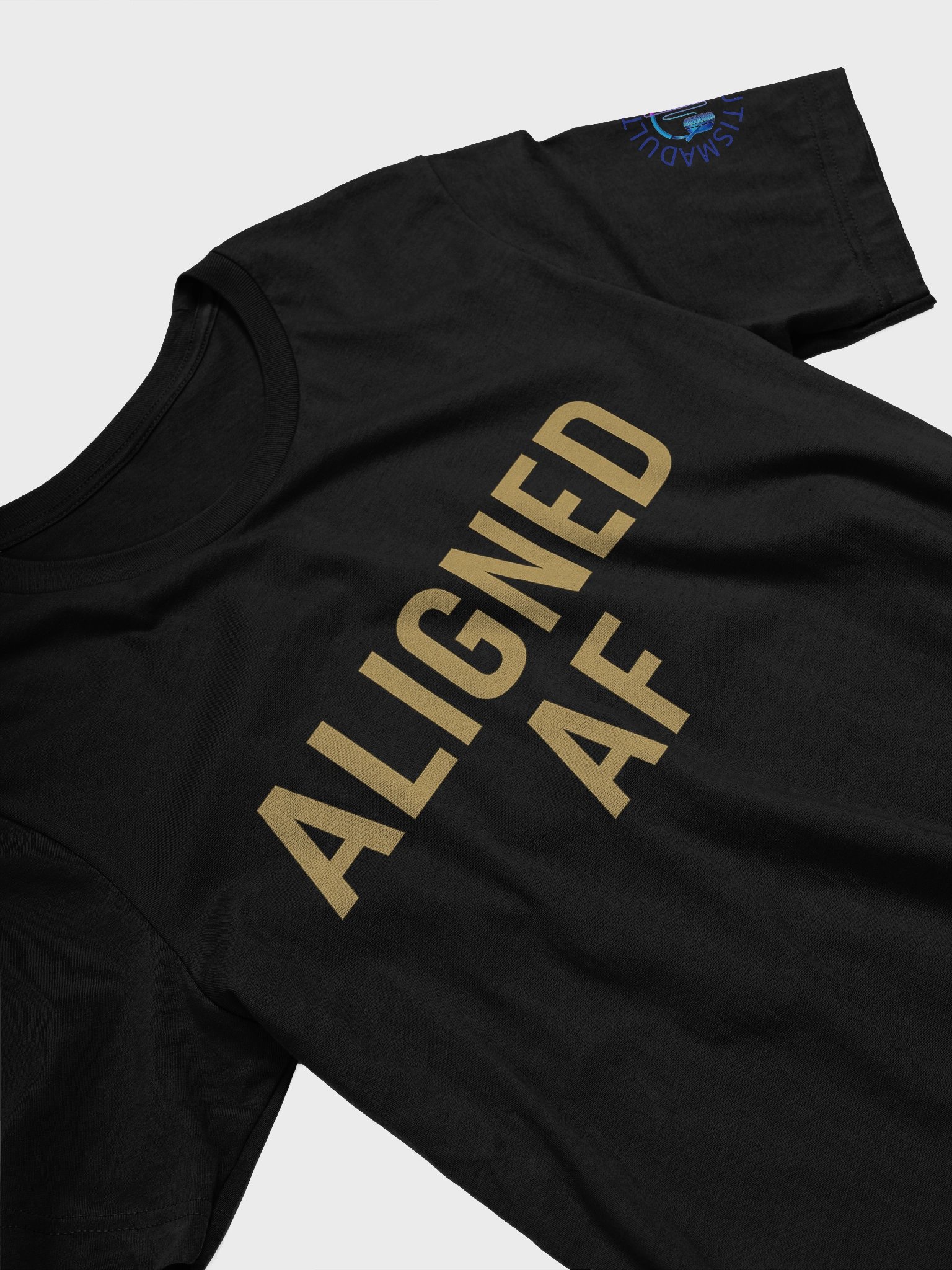 Aligned AF Gold Tee – Divine. Bold. You. product image (3)