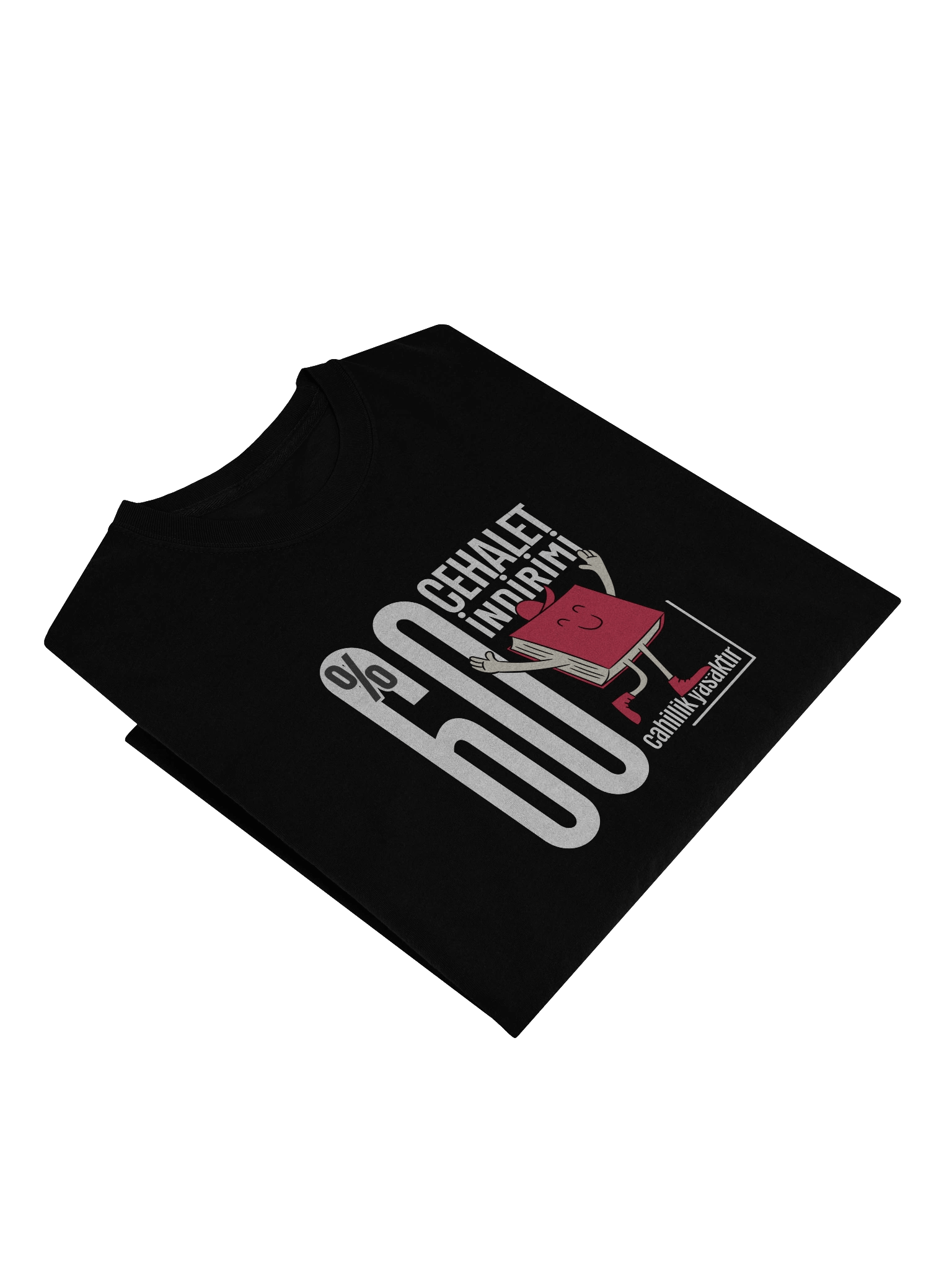 Comfort Colors Uzun Kollu Unisex Tişört | %60 Cehalet İndirimi Türkçe Tasarımlı Retro Stil T-Shirt product image (4)