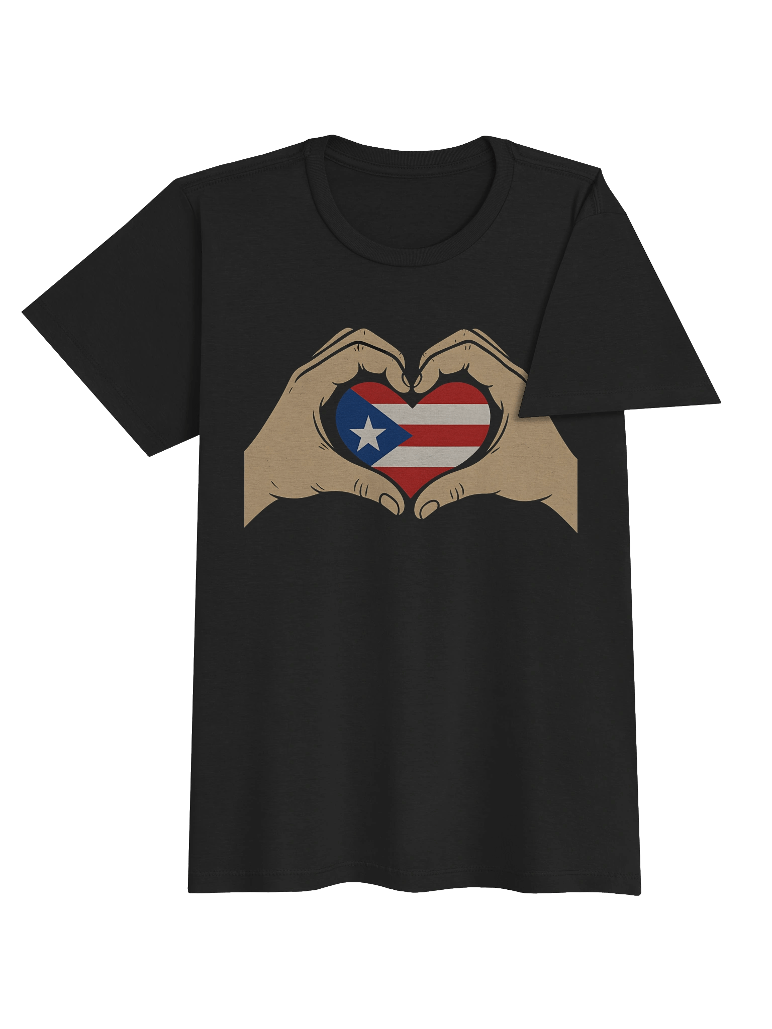 Bandera Corazón T-Shirt Mujer product image (3)