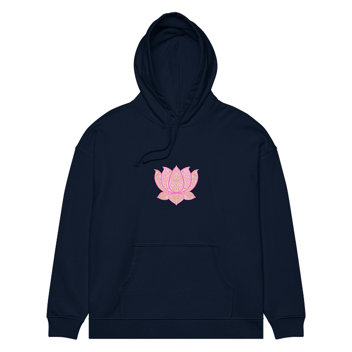 Golden Lotus Unisex Organic Hoodie product image (2)