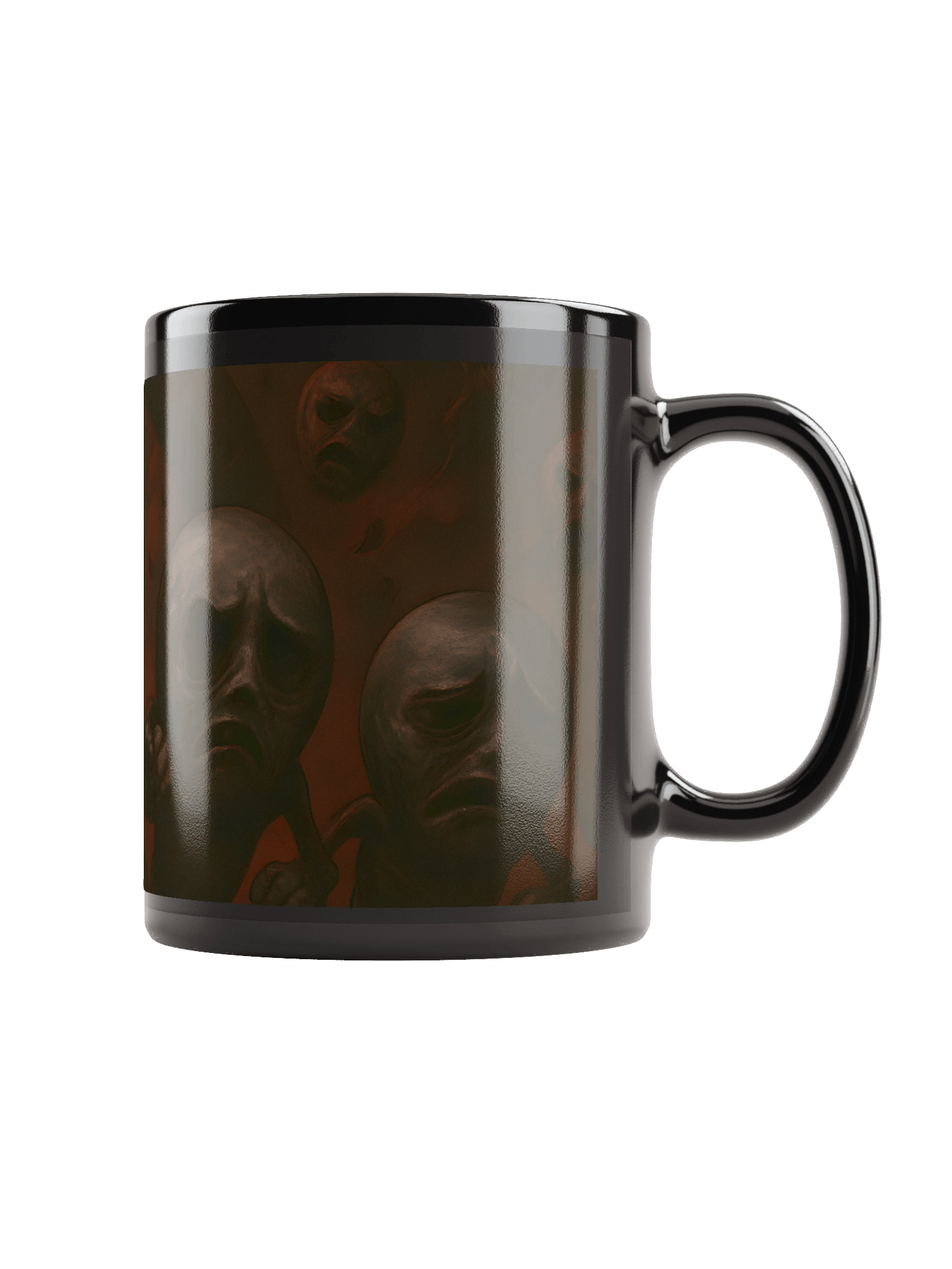 Black Glossy Mug product image (1)