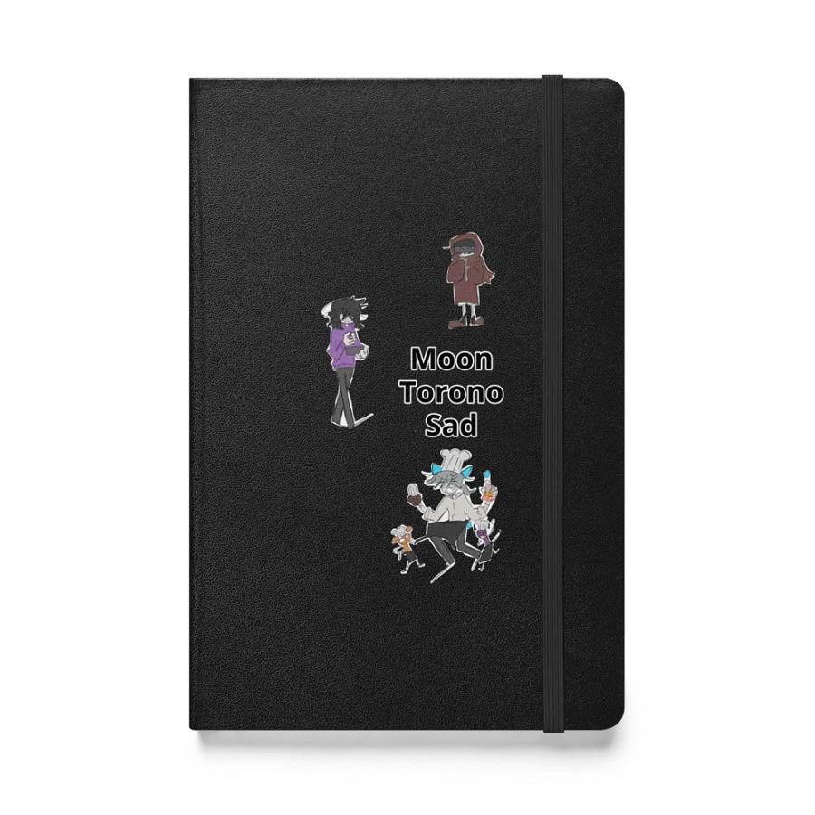 Moon, Torono, and Sad February cool notebook product image (1)