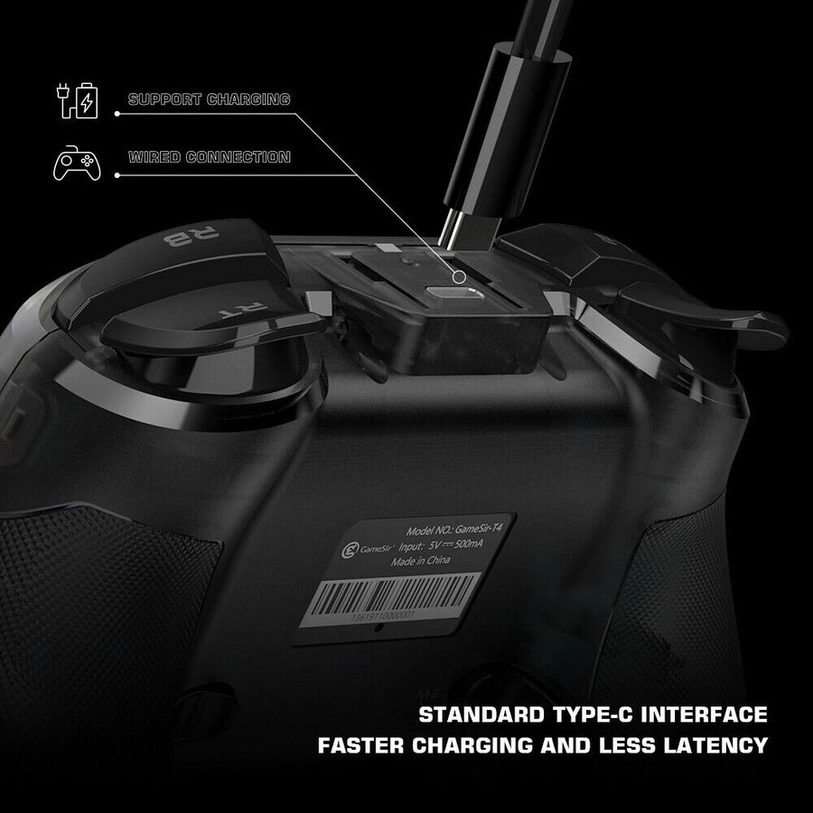 Wireless / Bluetooth Video Game Controller Gamepad - Android iPhone Nintendo Switch PC iOS TV macOS product image (4)