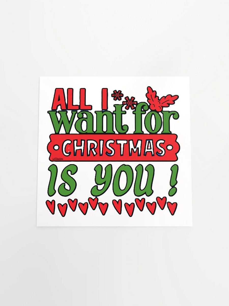 ALL I WANT FOR CHRISTMAS IS YOU! product image (19)