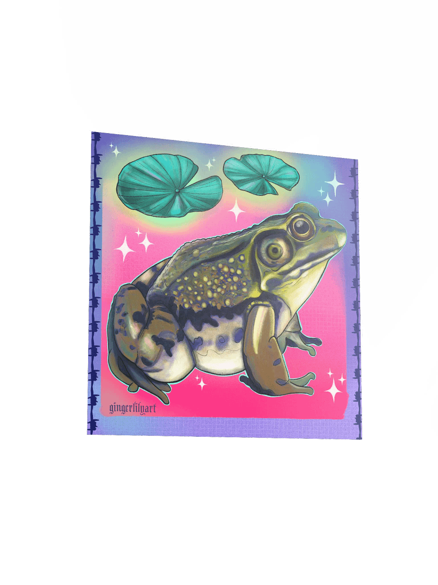 bullfrog print (text free) product image (6)