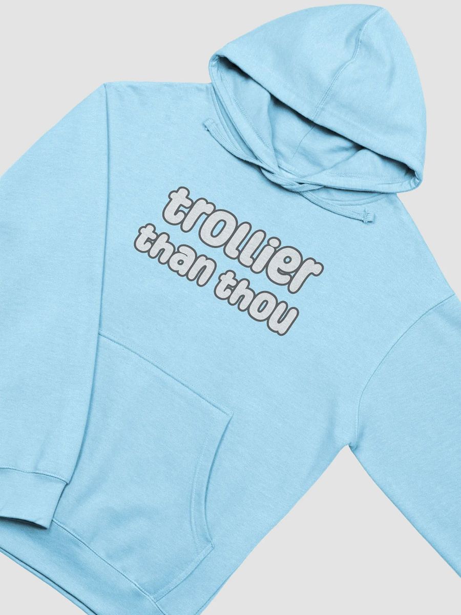 Trollier Than Thou Mid-Weight Unisex Hoodie - pastel colours product image (3)