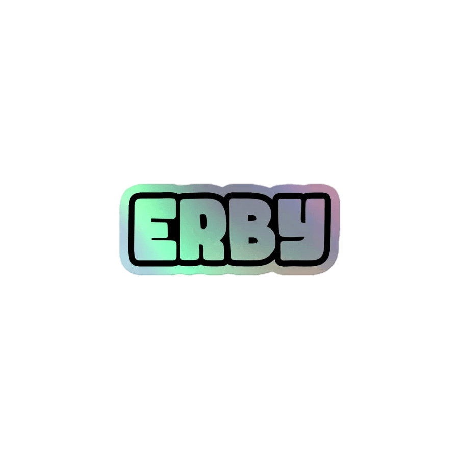 ERBY Holographic Sticker product image (2)