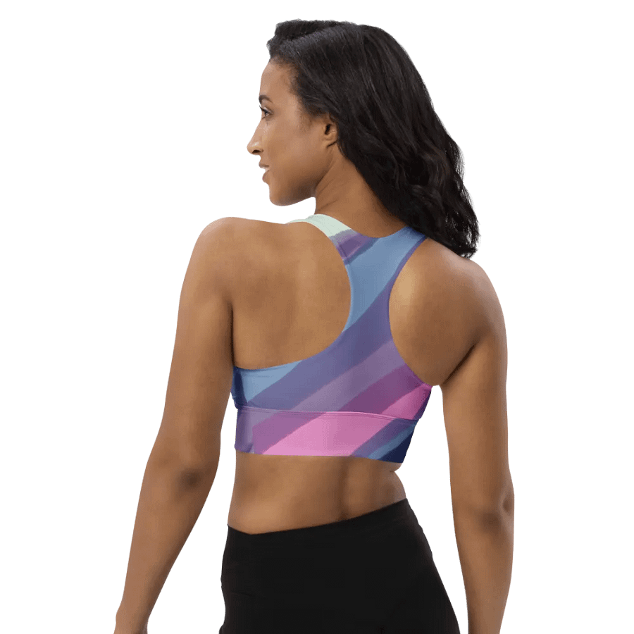MSLA Sparkles Amigos - Longline Sports Bra product image (9)