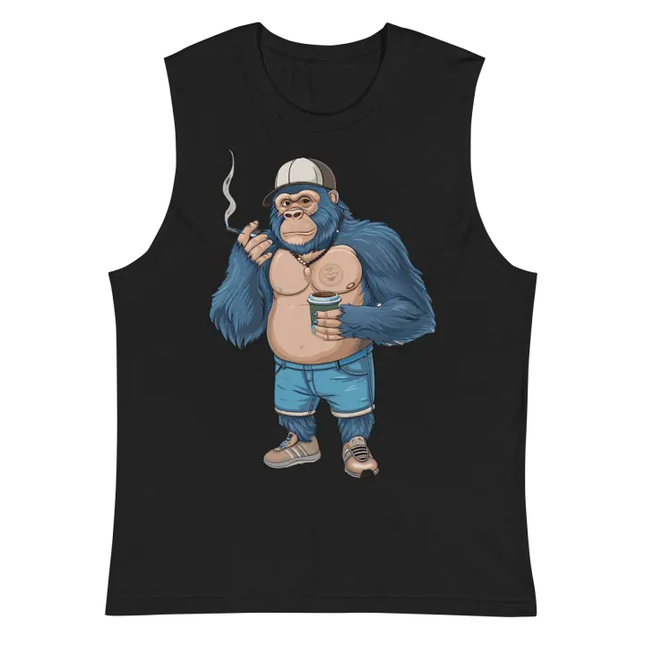 Blue Gorilla Muscle Tank product image (2)