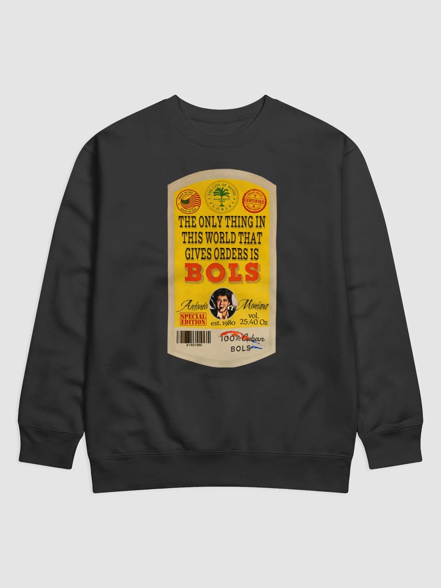 Antonio Montana's BOLS Gin Cotton Heritage Premium Sweatshirt product image (1)