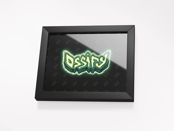 Ossify Framed Print product image (1)